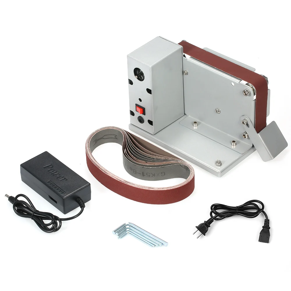 Многофункциональный ленточный шлифовальный станок Meterk с мелким шлифовальным