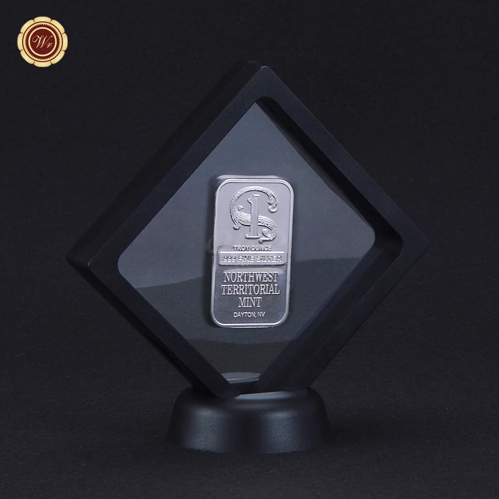 Серебряное покрытие бар 1 тройская унция Северо Западный территорию мята Дейтон