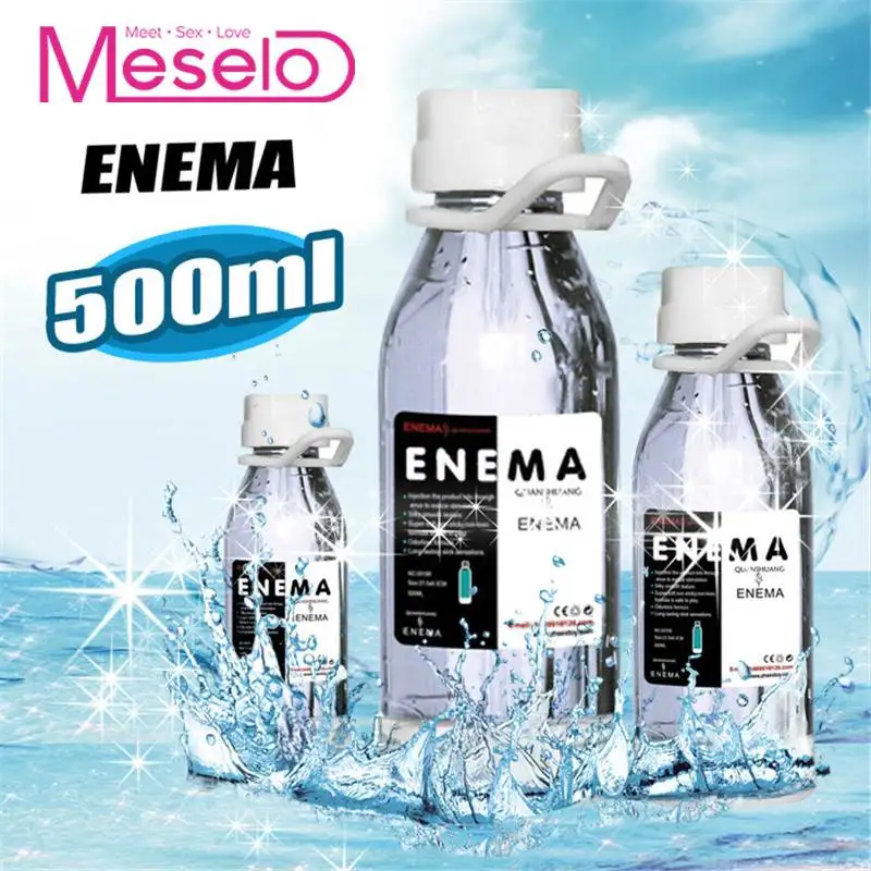 Meselo 500 мл лубрикант для клизмы безопасный водорастворимый анальный очиститель