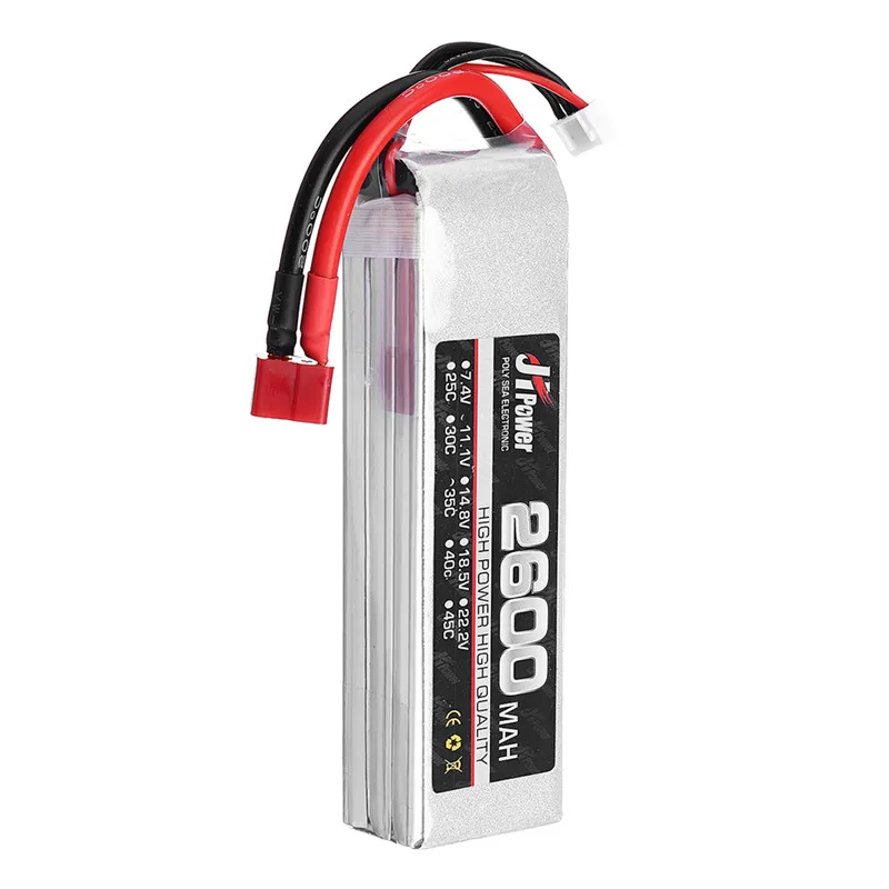 JH Lipo RC автомобильный аккумулятор 2600mah 3s 35c 11 1 v T/TX60 разъем для 1/10 модели | Игрушки и