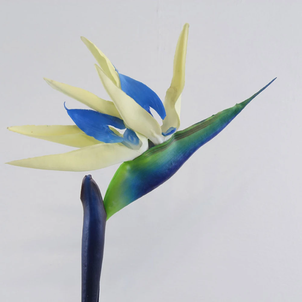 Искусственный цветок птица рая поддельные растения шелковые Strelitzia Reginae домашний