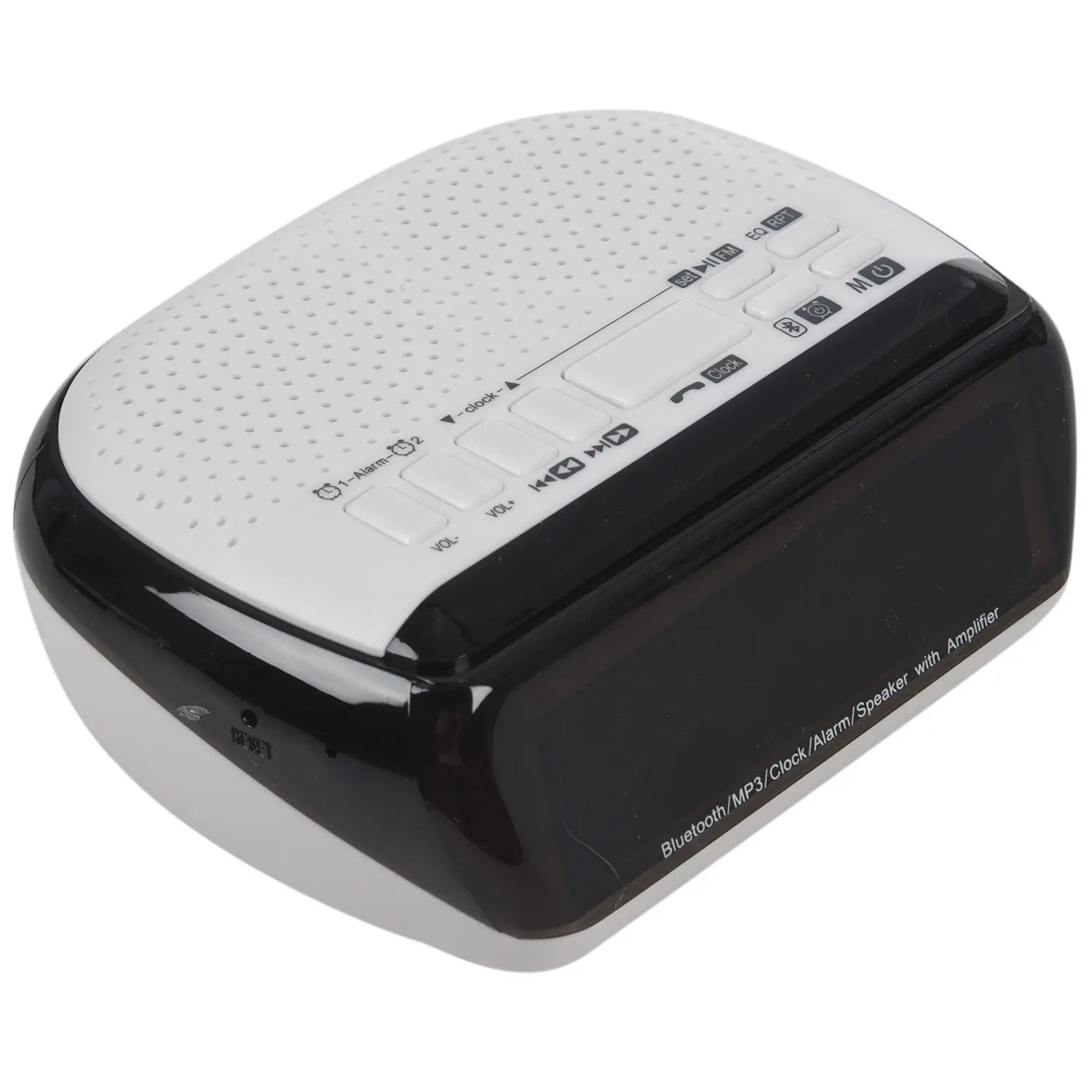 Портативный многофункциональный двойной будильник Bluetooth/беспроводной динамик FM радио Отображение времени