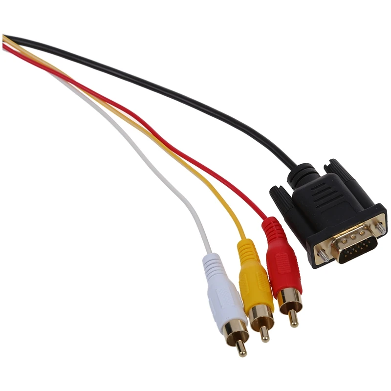 AABB- CABLE CONVERTER HDMI to VGA 3 RCA 1080P HDTV DVD | Электроника