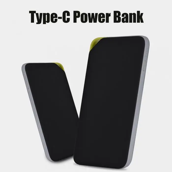 20000 мАч Внешний аккумулятор Type c 2.1A Быстрая зарядка портативный двойной вход