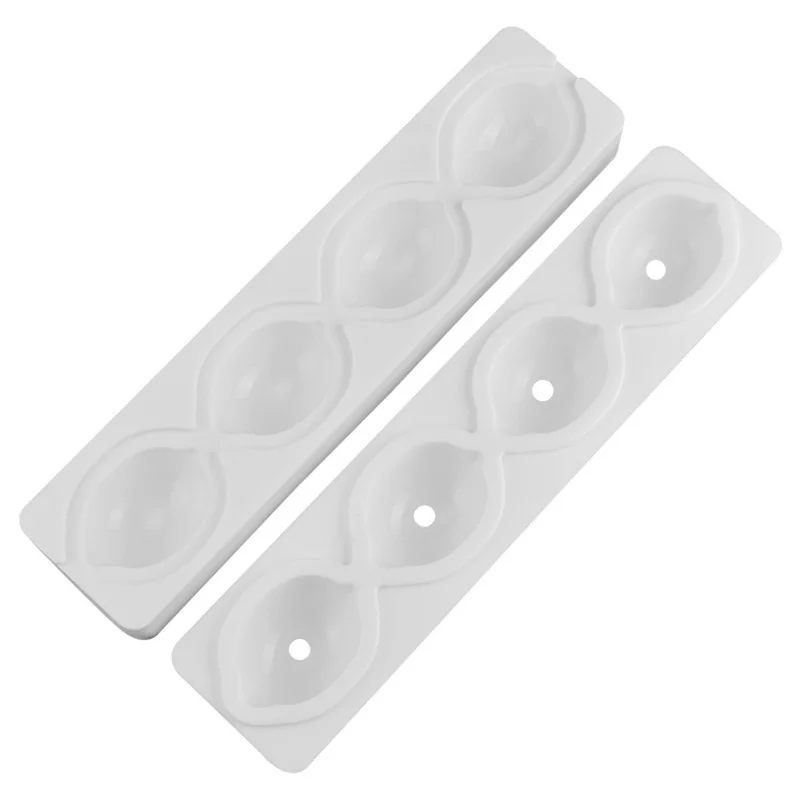 Baycheer 4 полости формы лимона силиконовые инструменты для выпечки тортов мусс