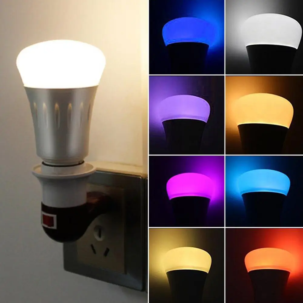 Умная Светодиодная лампа Wifi RGB белая Функция синхронизации с регулируемой