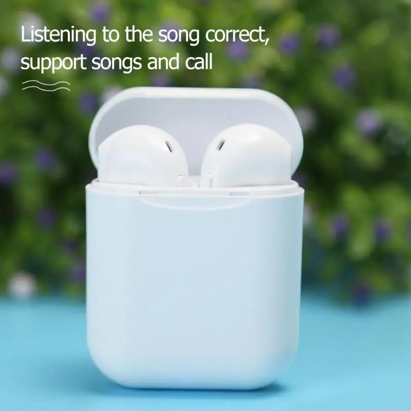 I11 TWS беспроводные Bluetooth наушники стерео гарнитуры ж/зарядная коробка модные для