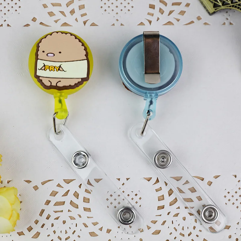 Sumikko Gurashi мини выдвижная катушка для бейджа тяга ключа ID Имя карты держатель Милая