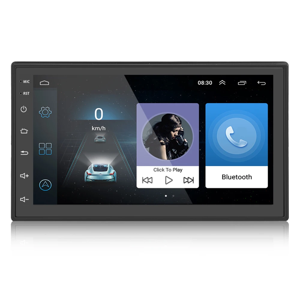 Zeepin 2din Android 7 дюймов HD сенсорный экран автомобильный мультимедийный плеер 2 Din