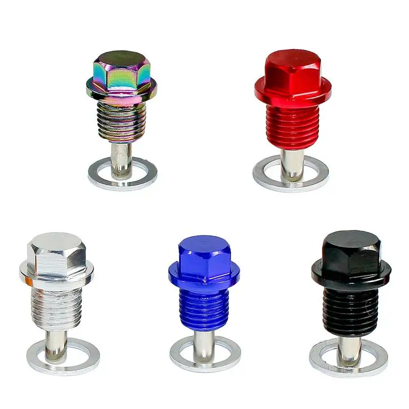 Новинка 5 цветов алюминиевые автомобильные модификационные болты M14 * 1 25