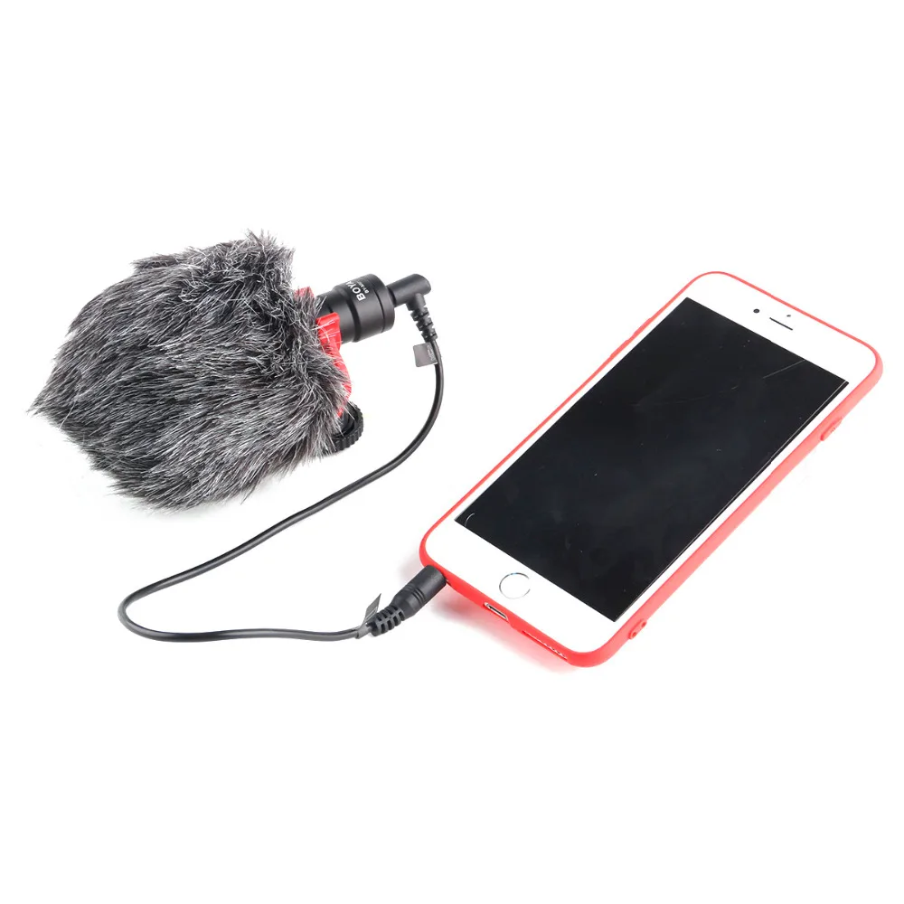 BOYA By mm1 микрофон для видеозаписи Compact Vs Rode Videomicro On camera recording Mic Iphone X 8 7 huawei Nikon Canon