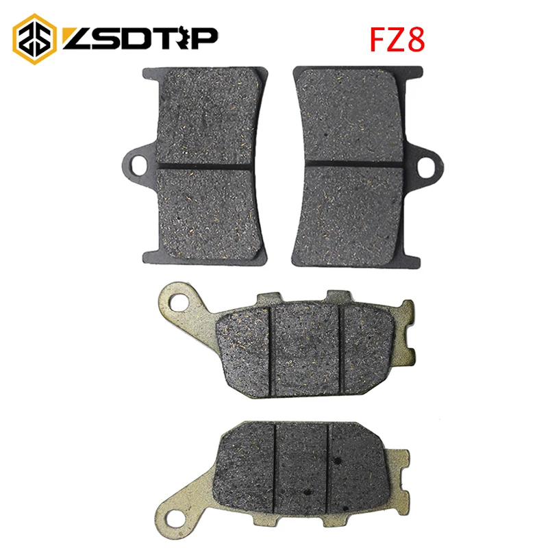 ZSDTRP полуметаллические 3 пары для Yamaha FZ8 2011 2012 2013 2014 2015 мотоциклетные дисковые