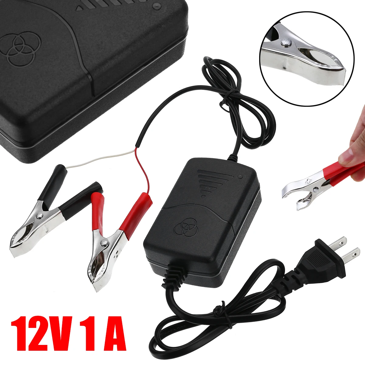 Mayitr 1 шт. AC/DC 12V 1A Батарея Зарядное устройство умный вольт сопровождающий при