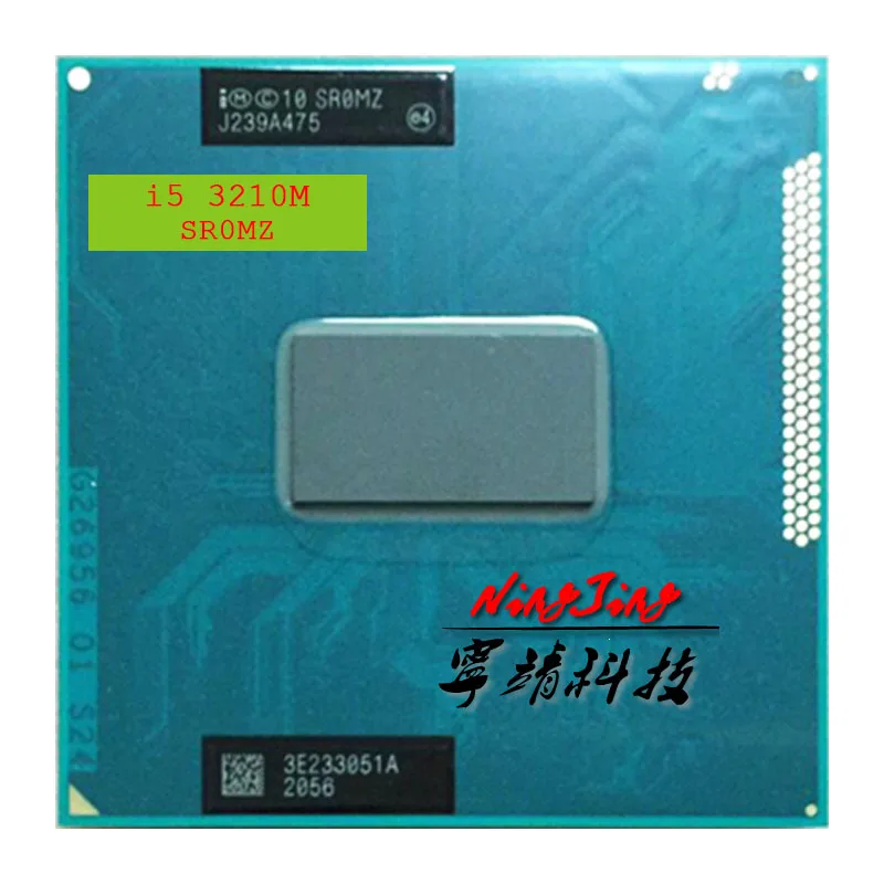 Intel Core i5 3210M SR0MZ 2 5 ГГц двухъядерный четырехпоточный ЦПУ процессор 3M 35 Вт Разъем G2 /