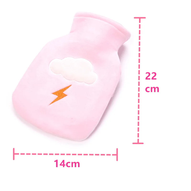 Hot Water Bag Injection New Style Cartoon Bottle Warmer Explosion-Proof Rubber Water-Filled Hand Po Warm Baby St | Бытовая техника