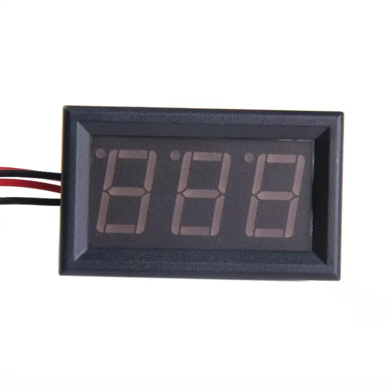 

Amperimetro Digital DC Ammeter 20A Red LED Ampere Meter Panel Amp Meter Digital Electricity Ampermeter Meter