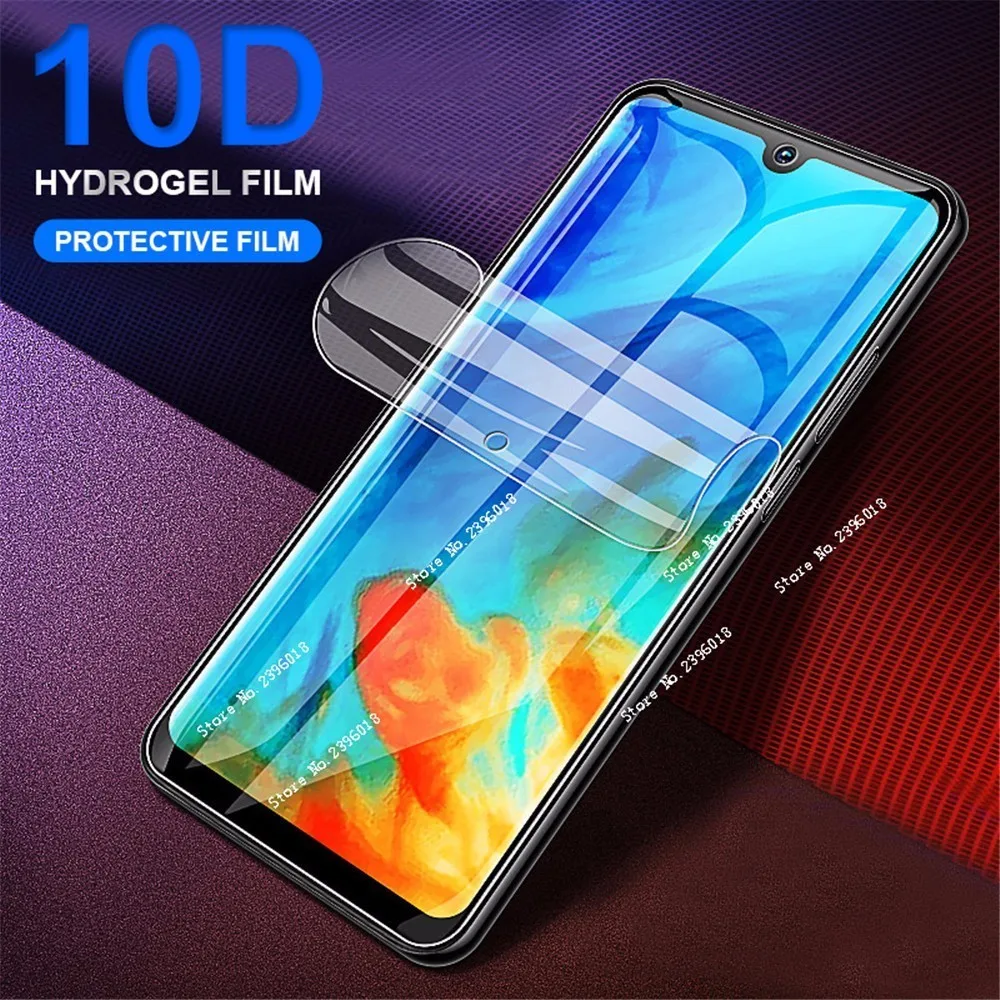 10D полная Защита экрана для Huawei Mate 20 Pro P30 P20 Lite HD мягкая Гидрогелевая пленка Honor 8A 8C