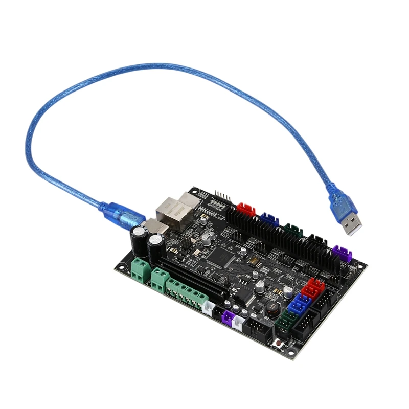 AAAJ MKS SBASE V1.3 плата управления 3d принтером 32 битная платформа с плавным открытым
