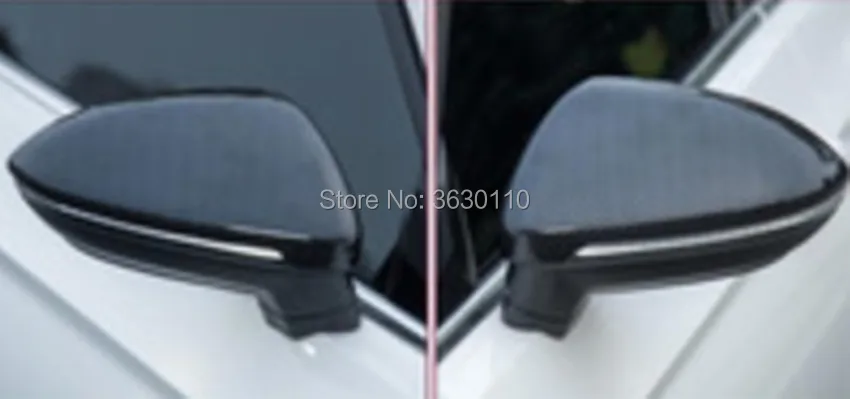 

Real Carbon Fiber Side Mirror Case Rearview Mirror Cover For VW Golf 7 MK7