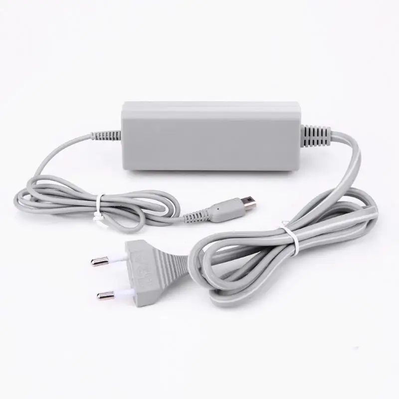 AC EU Plug Мощность адаптер шнур питания кабель для Wii U Gamepad контроллер 100% абсолютно