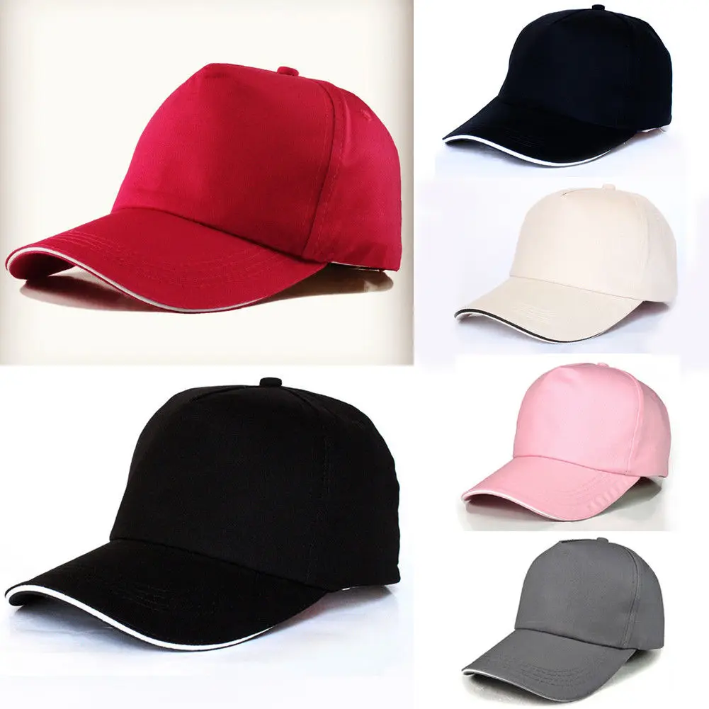 Бейсболка Snapback черная Регулируемая Кепка в стиле хип хоп для мужчин и женщин