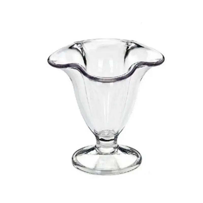 Современный прозрачный Пластик мини мороженое Кубок кукольная посуда