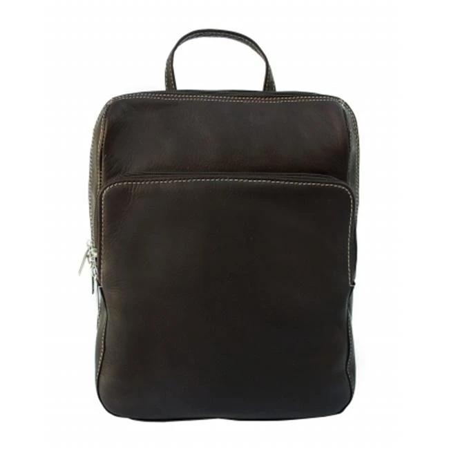 Piel 2401-CHC шоколадный передний рюкзак с карманами | Багаж и сумки