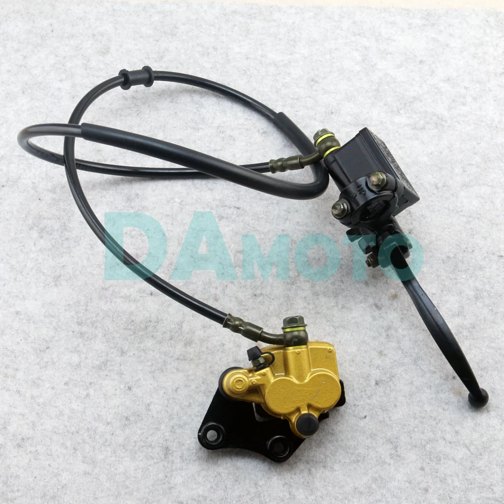 Hydraulic Front Disc Brake Master Cylinder Caliper System + Pads FOR 110cc 125cc 140cc CRF70 Pit PRO Dirt Bike | Автомобили и