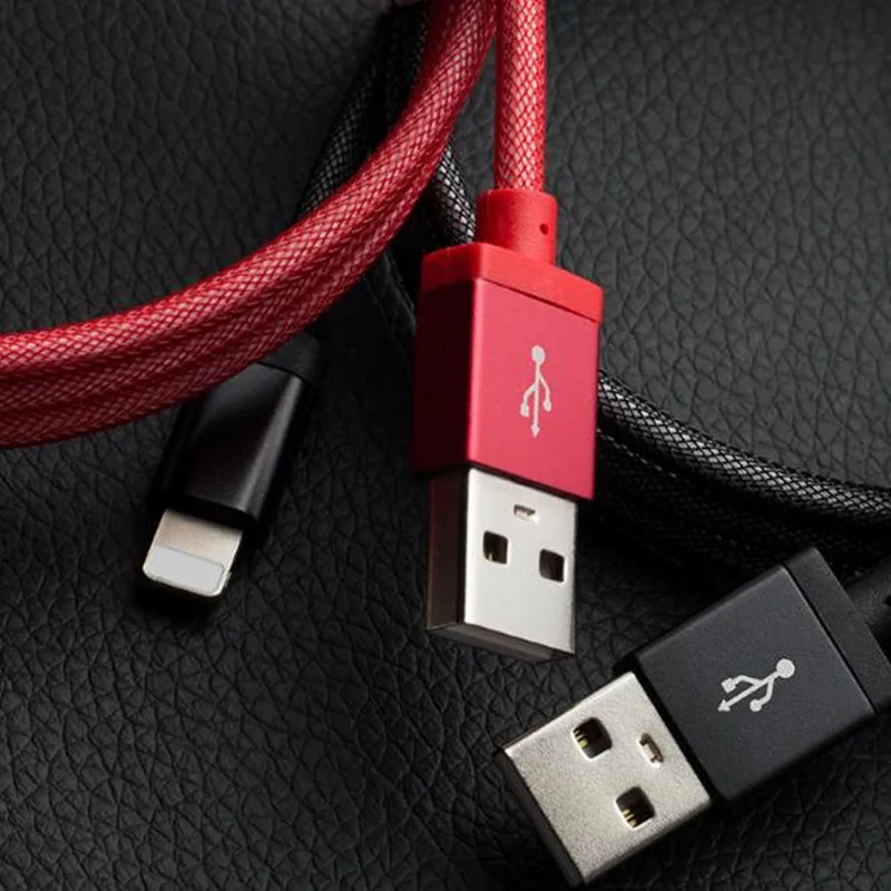 Кабель USB для передачи данных кабеля Lightning 2.4A Быстрая зарядка кабель iPhone 5S X 8 7 6S 5 SE