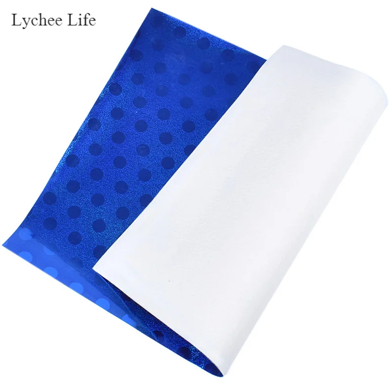 Винтажная лазерная ткань Lychee Life для искусственной кожи сделай сам швейная одежда