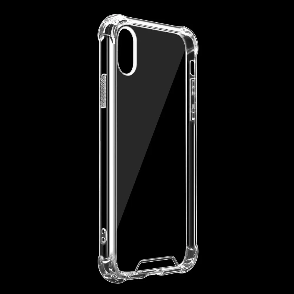 Ультратонкий прозрачный силиконовый чехол из ТПУ для iPhone XS MAX XR 6 7 6S 8 Plus |