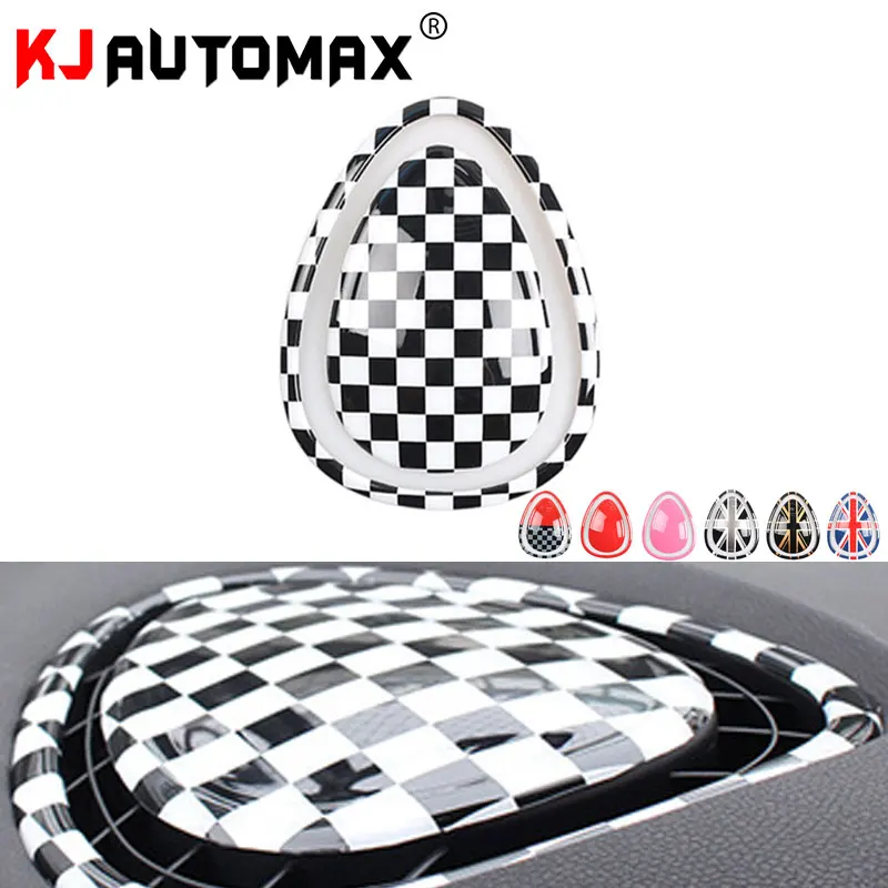 

KJAUTOMAX Air Outlet Decoration Cover For Mini Cooper F54 F55 F56 Car Styling ABS Accessories