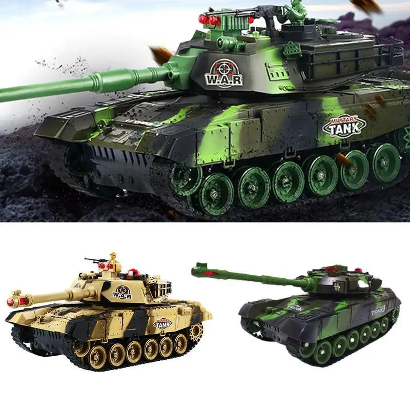 44 см Rc Танк 1/20 2 4 ГГц инфракрасный боевой танк на радиоуправлении модель зарядки
