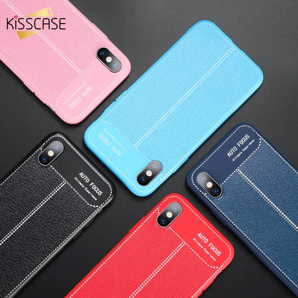 KISSCASE Ультратонкий чехол для телефона Samsung Galaxy S6 S7 S8 S9 edge Plus мягкая гибкая крышка