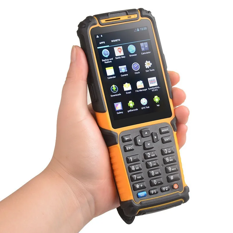 Android pos терминал PDA лазерный сканер для складов 15 штук в комплекте ПОС клемм