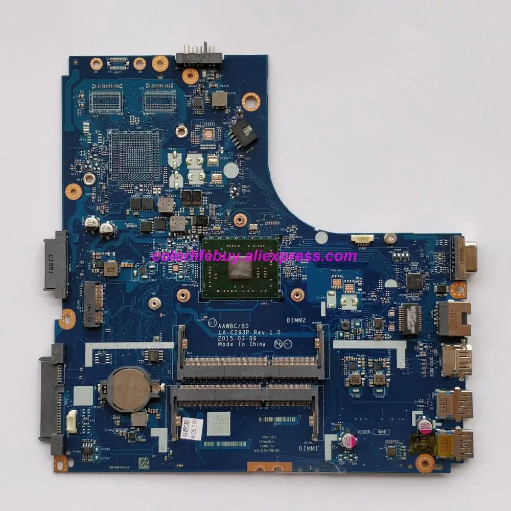 Genuine AAWBC/BD LA-C293P 5B20J22920 E1-7010U Laptop Motherboard Mainboard for Lenovo IdeaPad B41-35 NoteBook PC