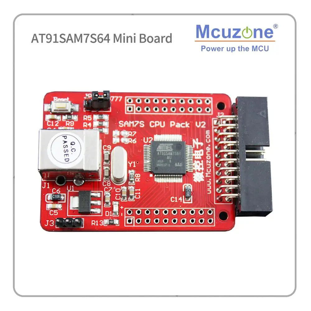 AT91SAM7S64 мини-плата sd-карта (комплект разработки ARM7) SAM7S64 7S64 | Компьютеры и офис