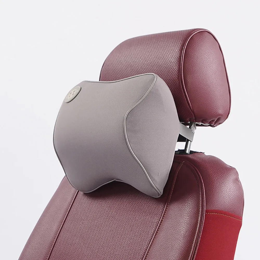Car Seat Headrest Pad Memory Foam Breathable Fabric Head Neck Rest Cushion Pillow Interior Accessories | Автомобили и мотоциклы