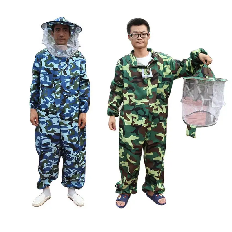 Новинка 2019 камуфляжная защитная одежда для пчеловодства - Цена: 1 610,12 - 1 724,70 руб.