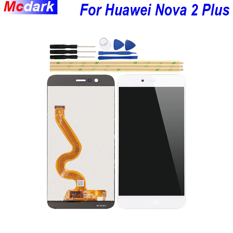 Mcdark для Huawei Nova 2 плюс ЖК дисплей и сенсорный экран дигитайзер сборки Запасные +