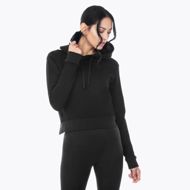 

MeiHuiDa 2018 New Style Fashion Solid Zipper Women Long Sleeve Hoodie With Hat Back Slip Jumper Coat Pullover Top