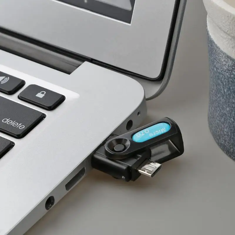 2 в 1 USB OTG кардридер Micro TF SD адаптер|Картридеры| |