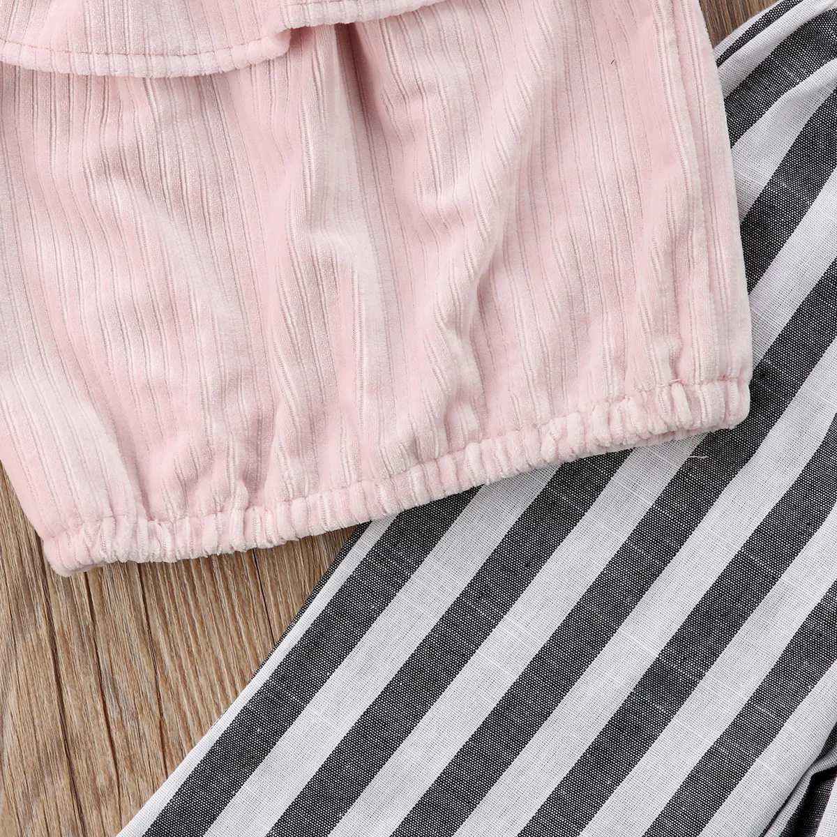 Emmababy летние Дети детская одежда для малышки без рукавов с рюшами Короткие топы