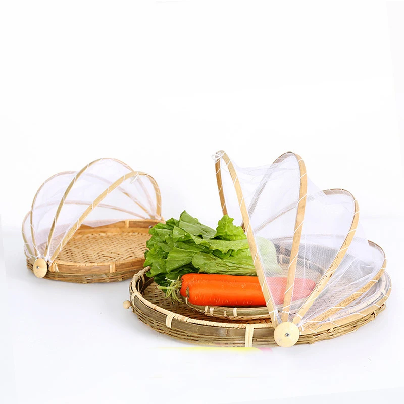 Бамбуковые солнечные очки ручной работы корзина для хранения с анти москитные