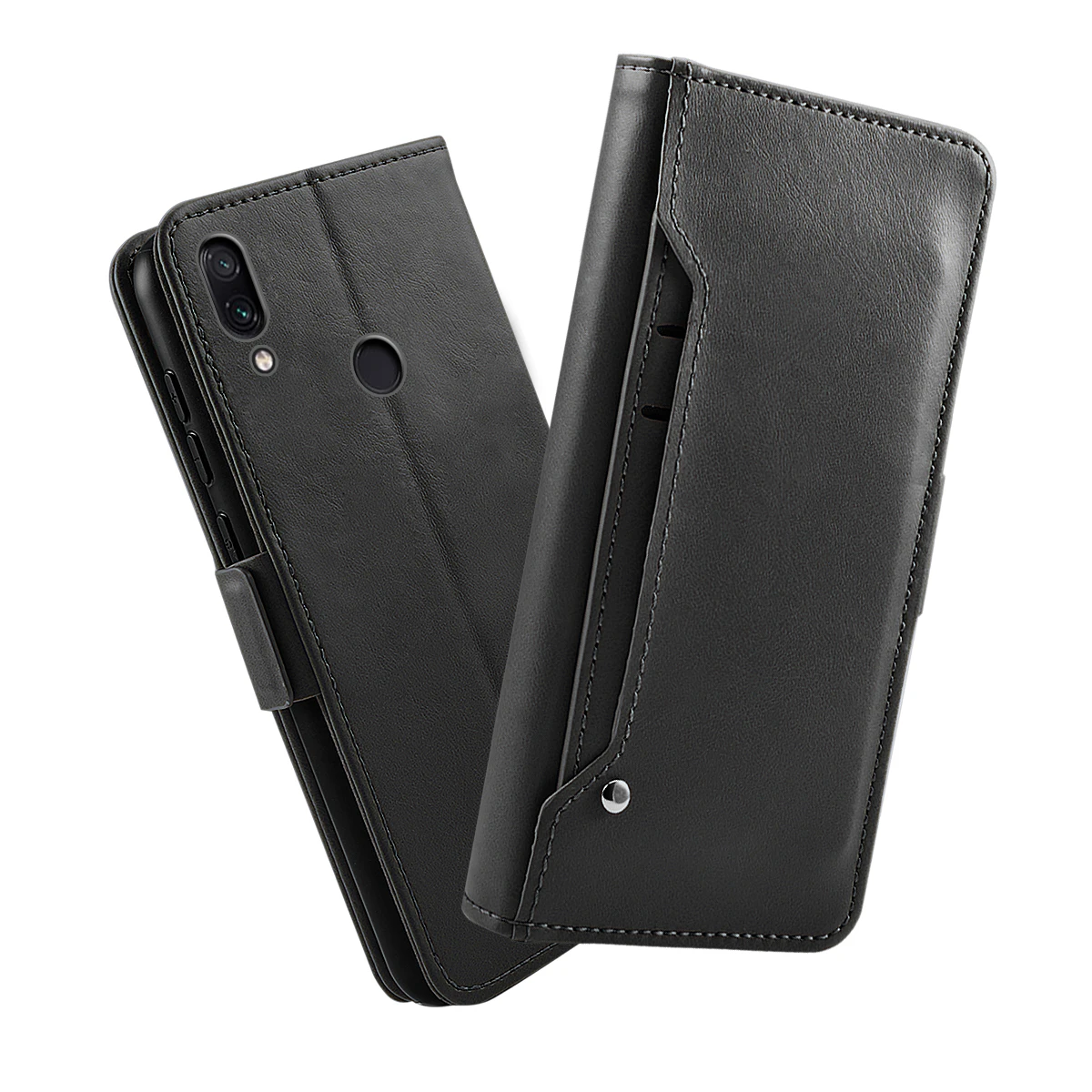 Съемный винтажный Чехол бумажник 2 в 1 для Xiaomi Redmi Note 7 чехол из искусственной кожи
