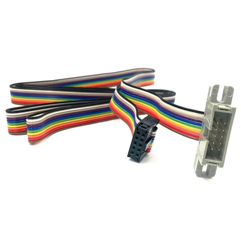 

PLC connector extention cable 10pin Female male 2m Frequency converter panel extention line