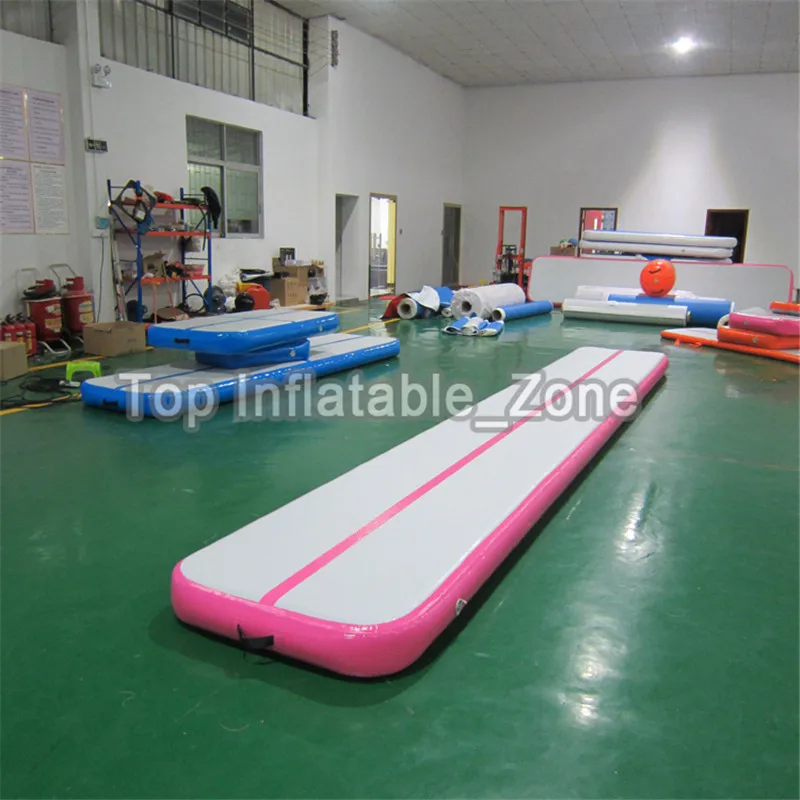 Pаспродажа Надувной напольный коврик для тренажерного зала, 6 м/7 м/8 м