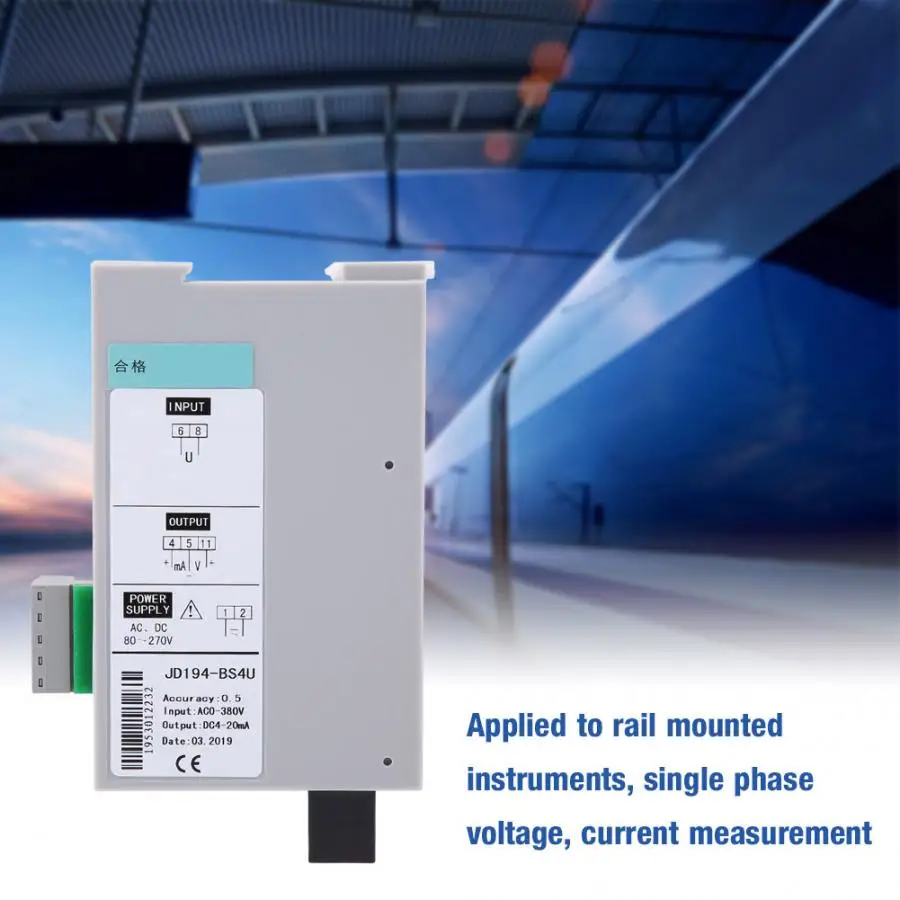 

Pressure TransmitterJD194-BS4U 0.5 Grade Single Phase Alternating Current Transmitter 35mm sensor de presion Con Transmisor