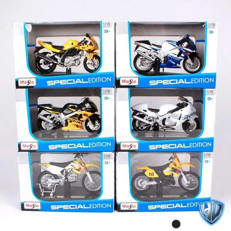 Maisto 1:18 Модель мотоцикла игрушка сплава Мотор велосипедные модели по бездорожью