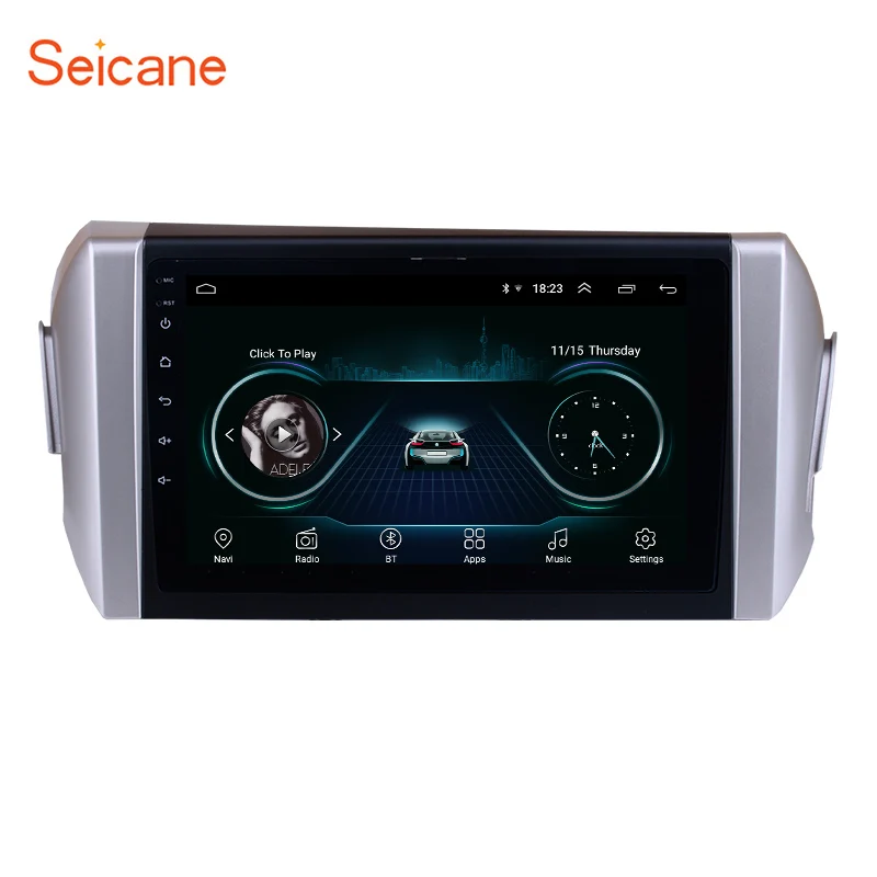 Seicane 9 дюймов HD сенсорный экран Android 10 0 API 29 автомобильное радио для 2015 Toyota INNOVA GPS SWC